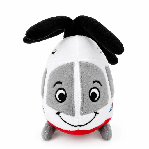 Hélicoptère en peluche