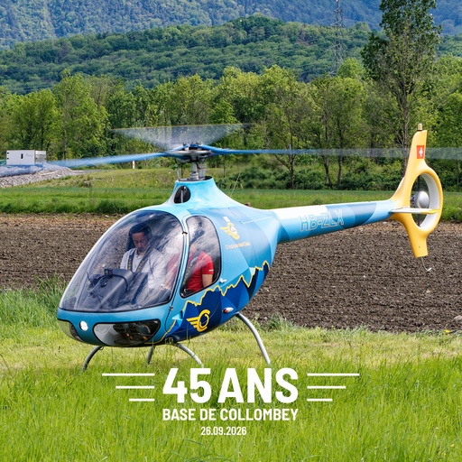 Vol d'initiation Cabri aux 45 ans de Collombey le 26.09.2026